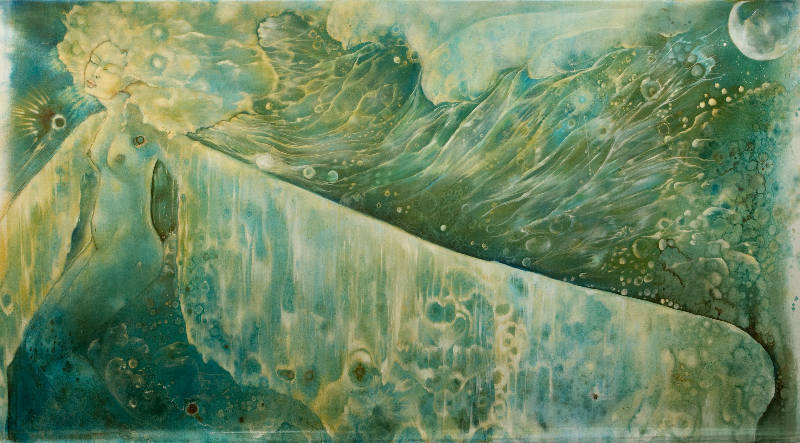 Moon Goddess by artist JudiBeth Hunter